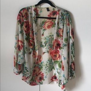 Floral Kimono